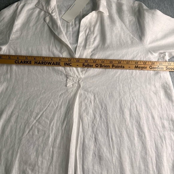 4four dreamers women’s Classic White Long-Sleeve Top size M - Picture 4 of 6